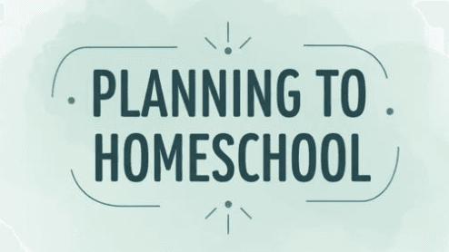 Planning to Homeschooling (WA Group)